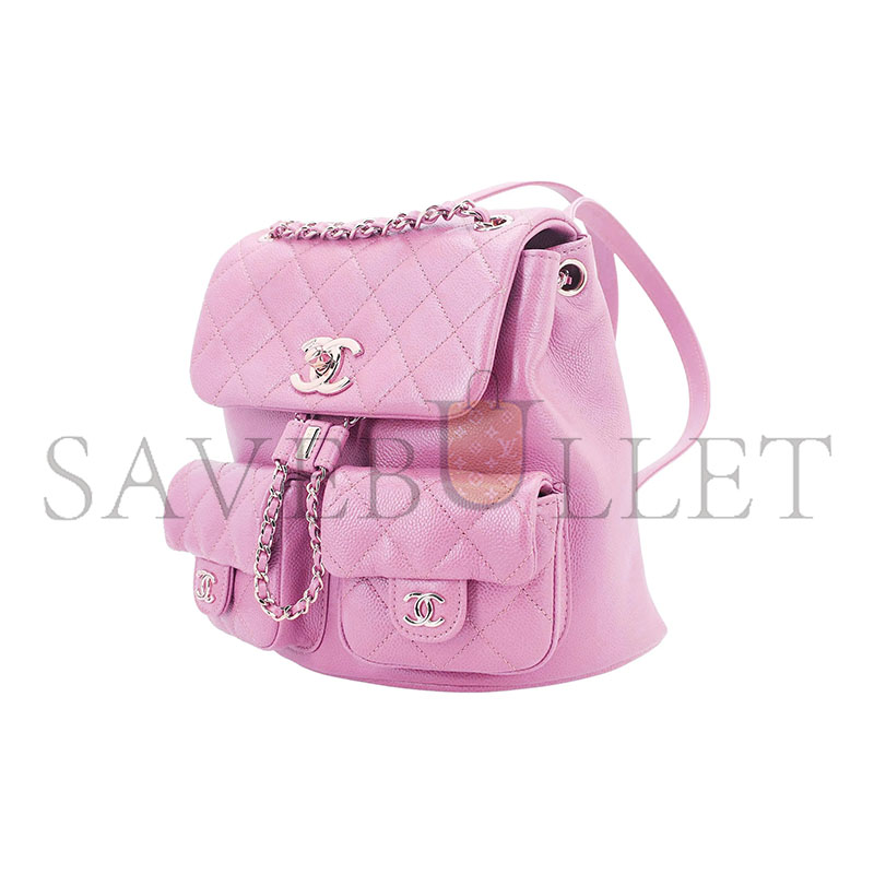 CHANEL LARGE 24A DUMA BACKPACK AS3860 (21*20*12cm)